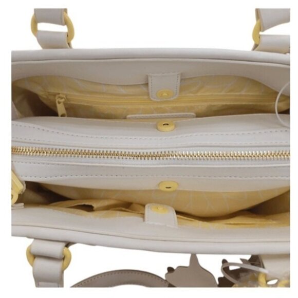 NEW Betsey Johnson Alfie Flowers Butterflies Satchel/Crossbody Whimsical Bag - Picture 5 of 8